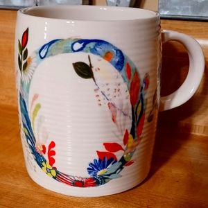 "O" FLORAL cup 3 4 $30